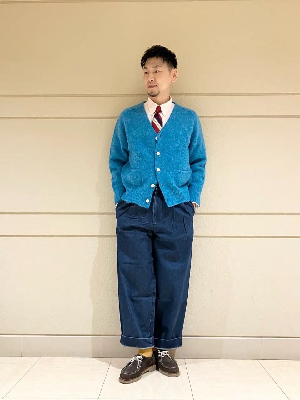 J.PRESS MEN 赤石 コーディネート画像