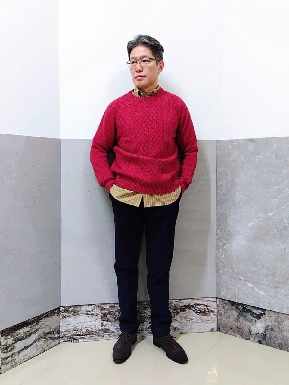 J.PRESS MEN 金子 コーディネート画像