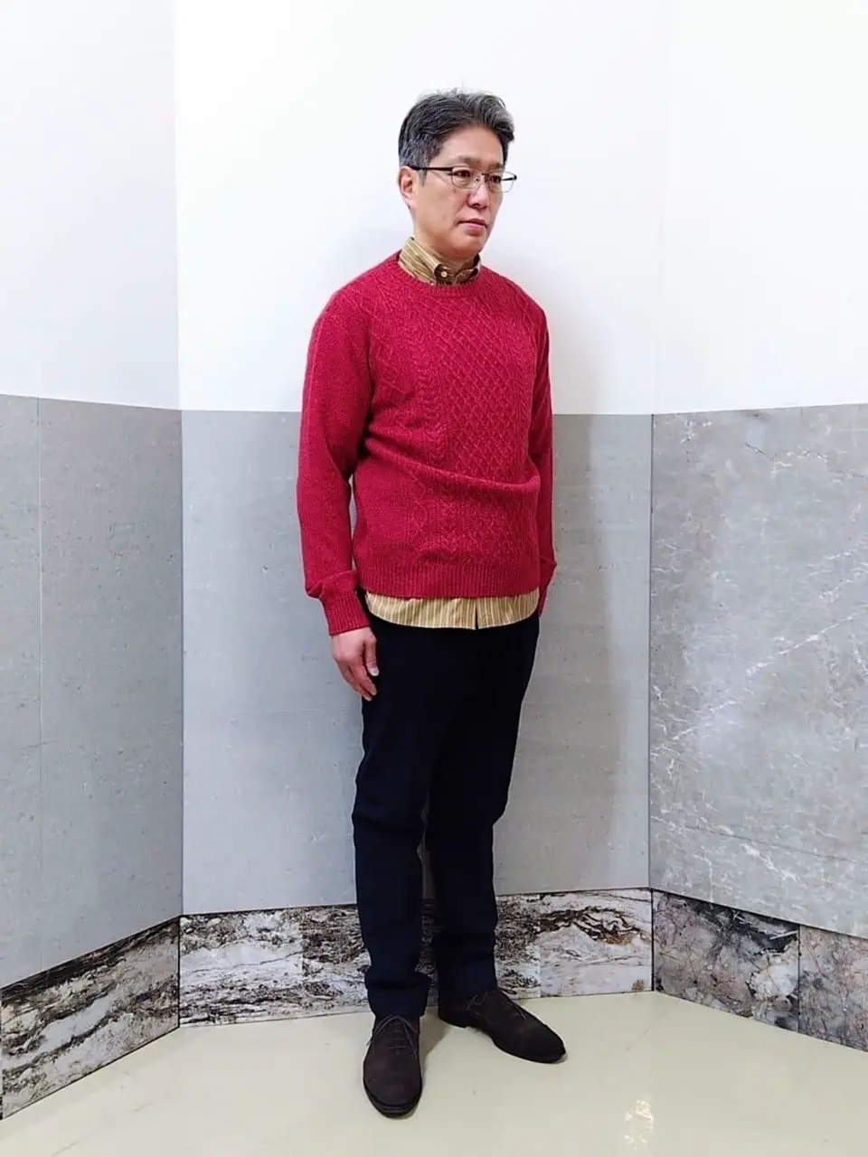 J.PRESS MEN 金子 コーディネート画像