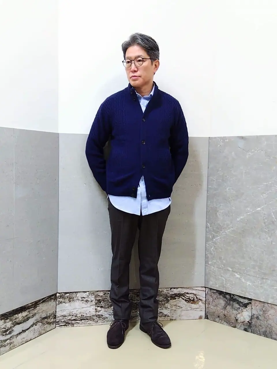 J.PRESS MEN 金子 コーディネート画像