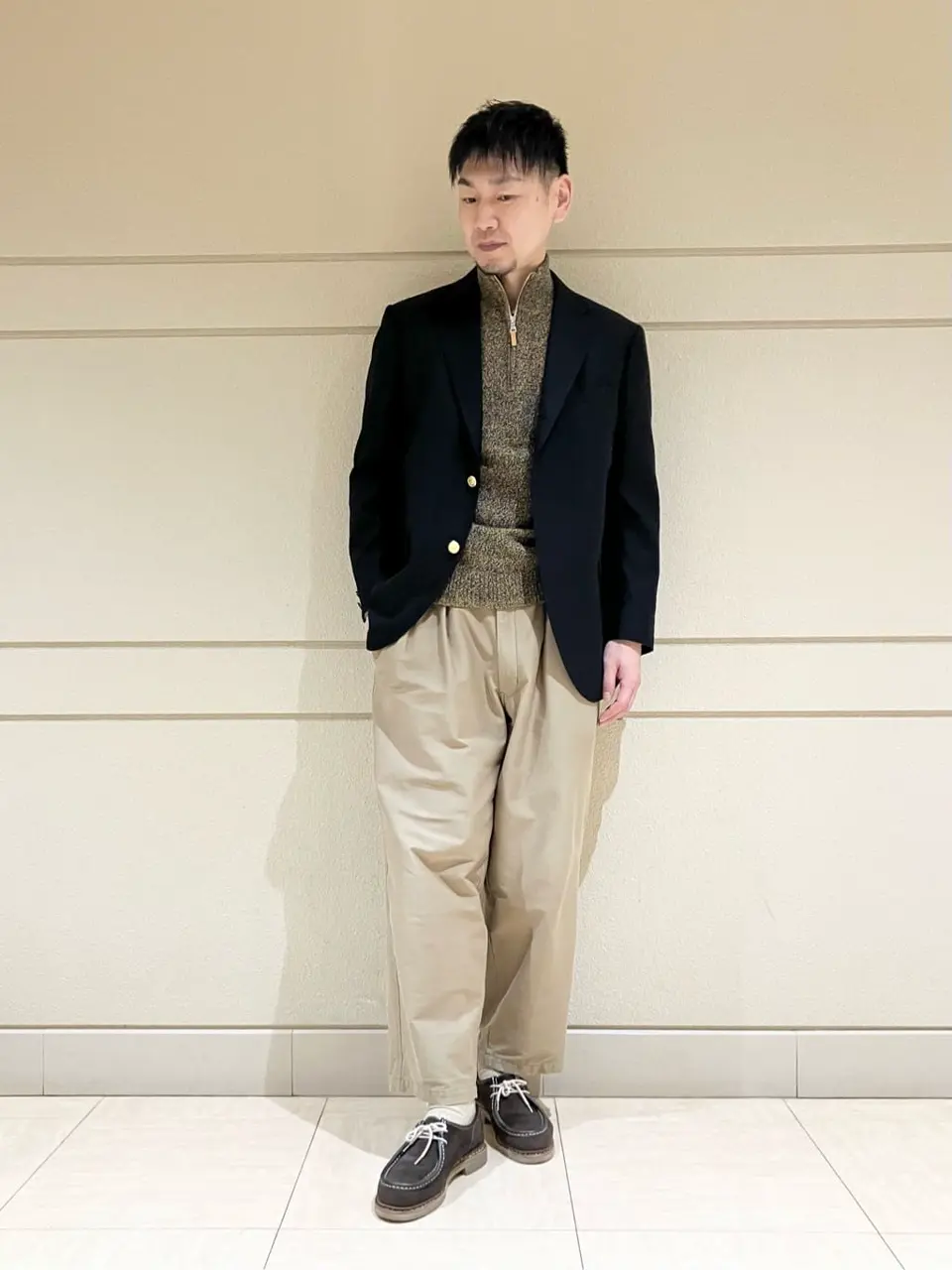 J.PRESS MEN 赤石 コーディネート画像