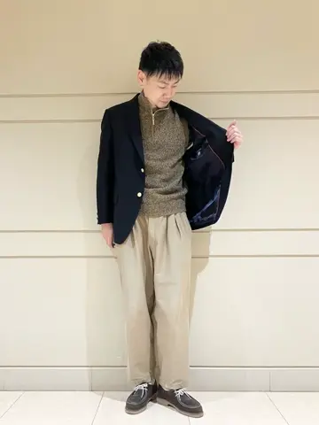 J.PRESS MEN 赤石 コーディネート画像