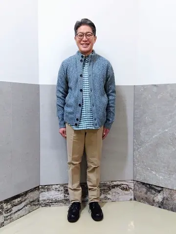 J.PRESS MEN 金子 コーディネート画像