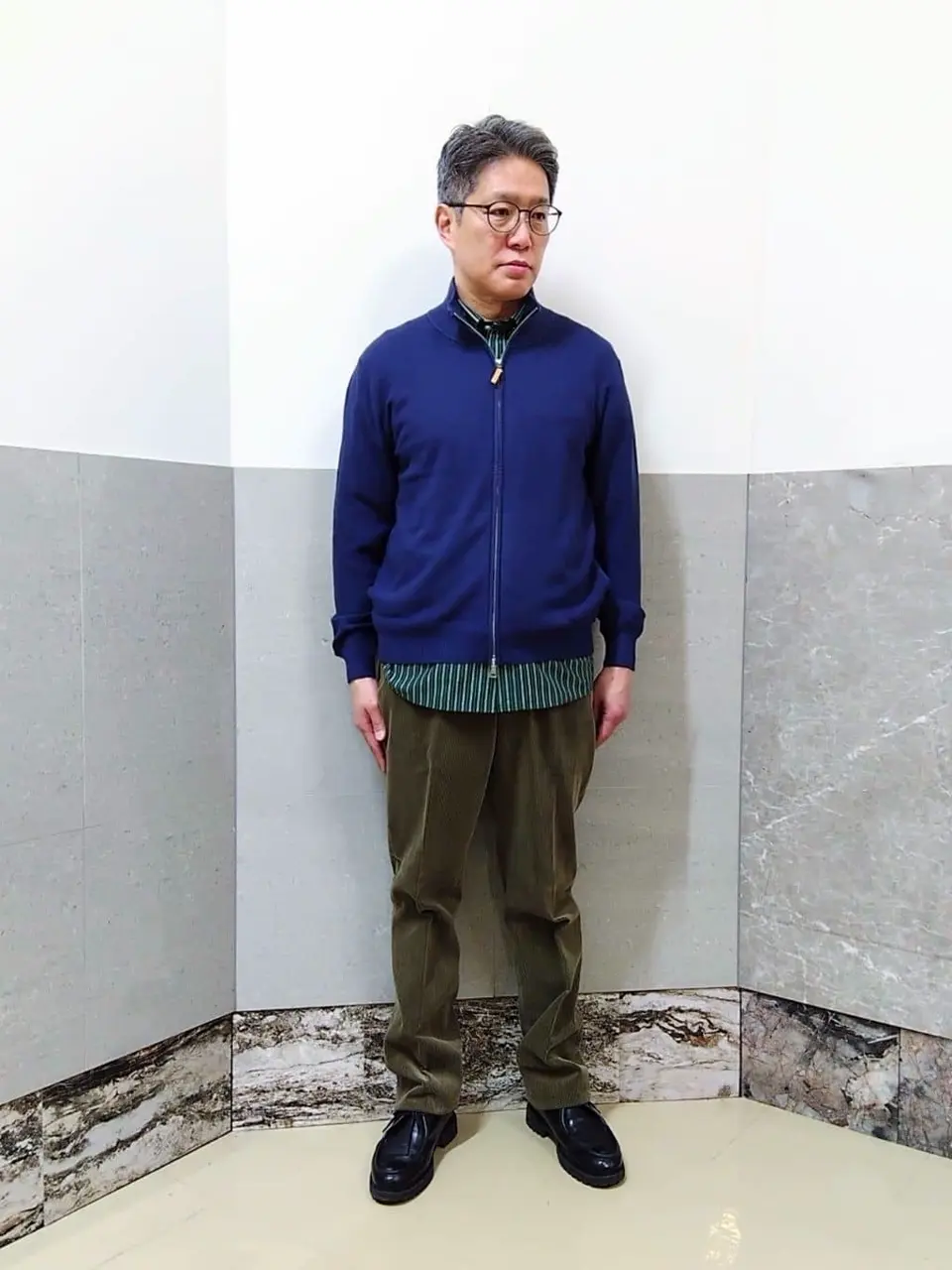 J.PRESS MEN 金子 コーディネート画像