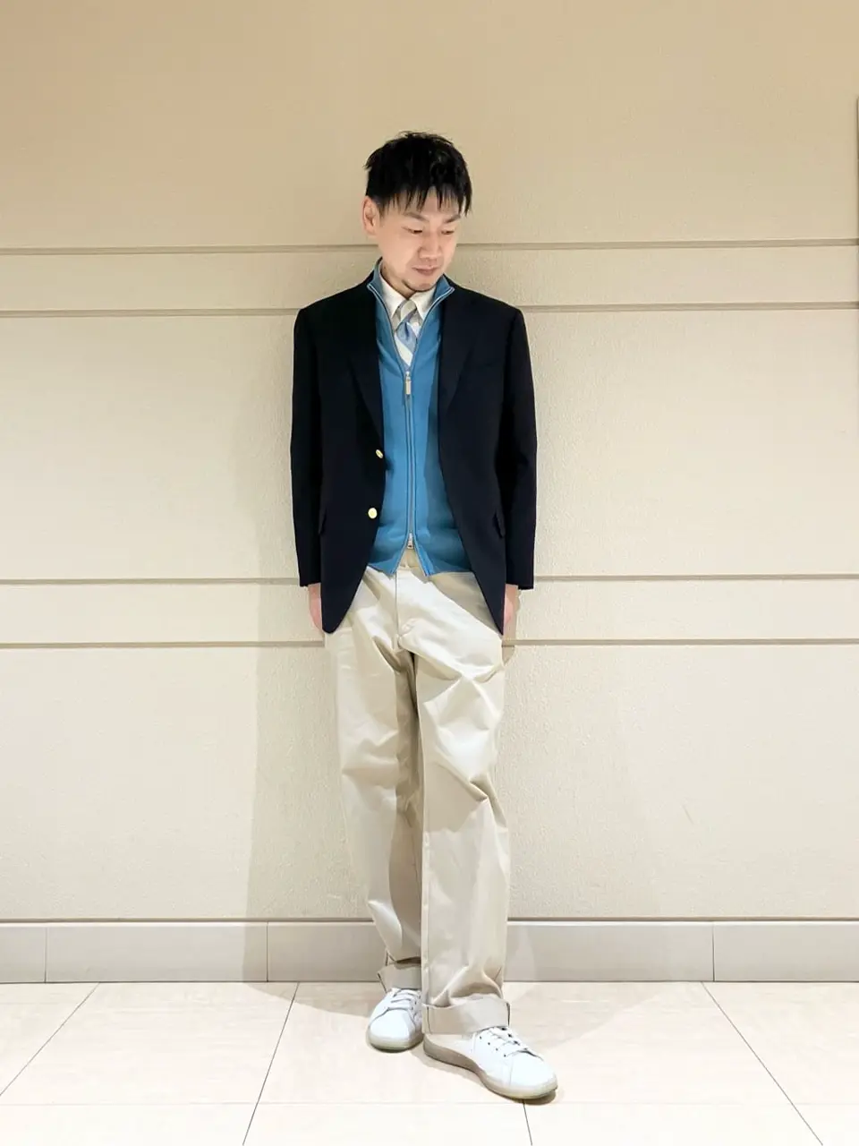 J.PRESS MEN 赤石 コーディネート画像