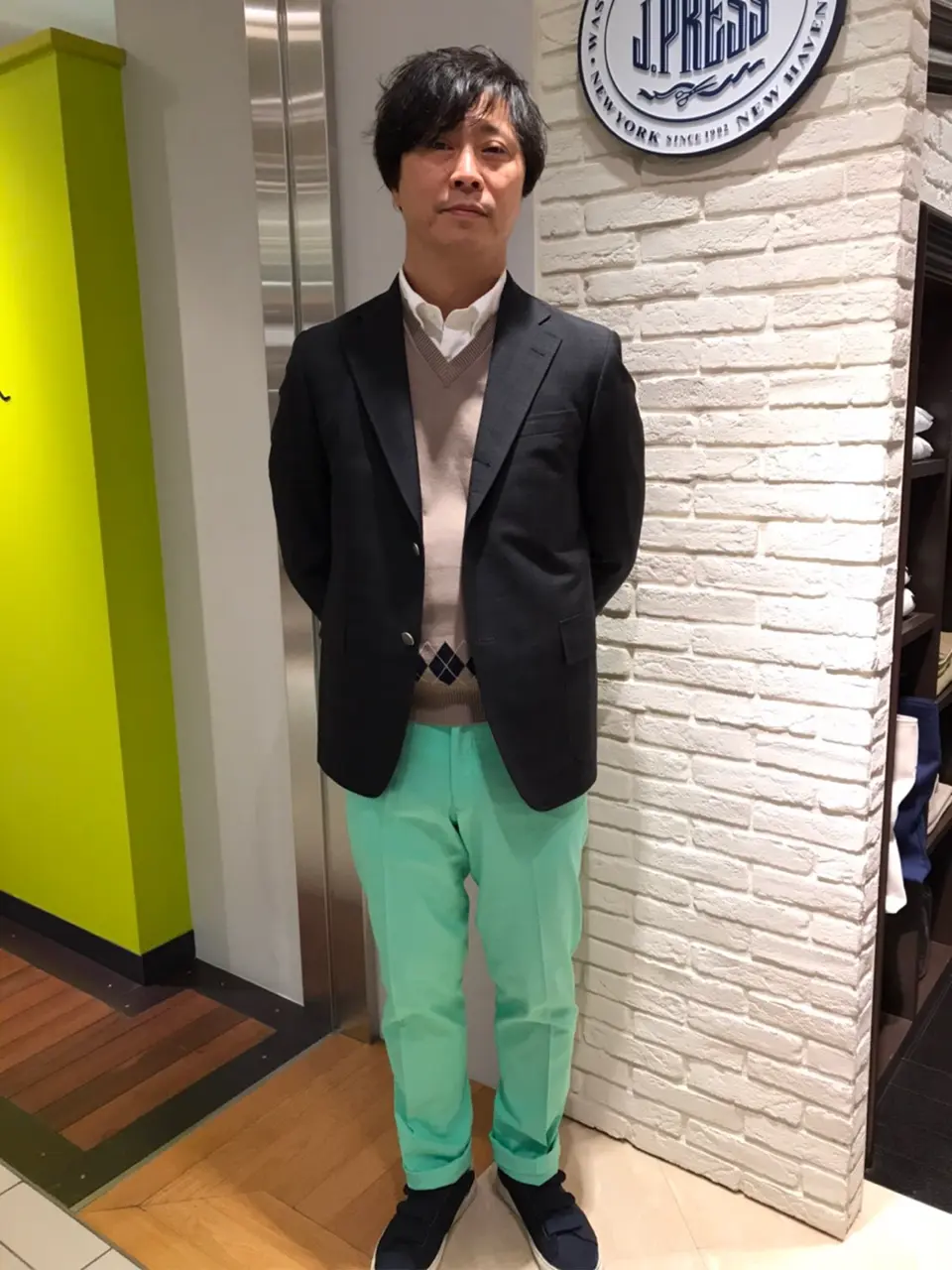 J.PRESS MEN 中谷 コーディネート画像