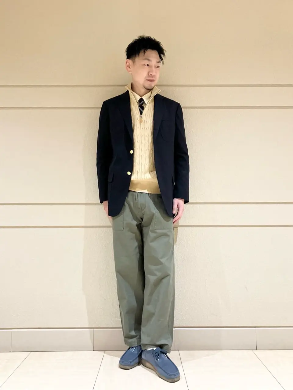 J.PRESS MEN 赤石 コーディネート画像