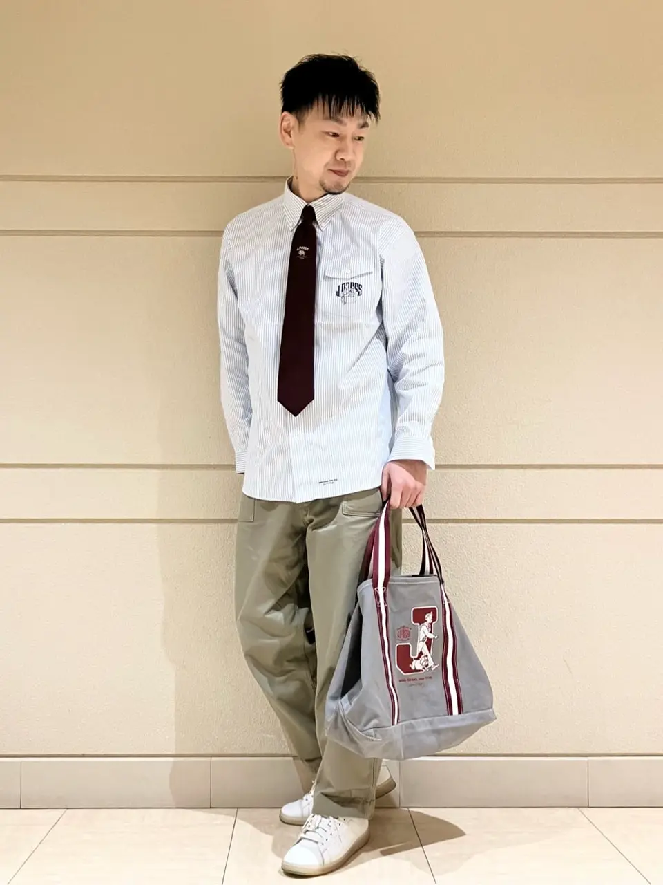 J.PRESS MEN 赤石 コーディネート画像