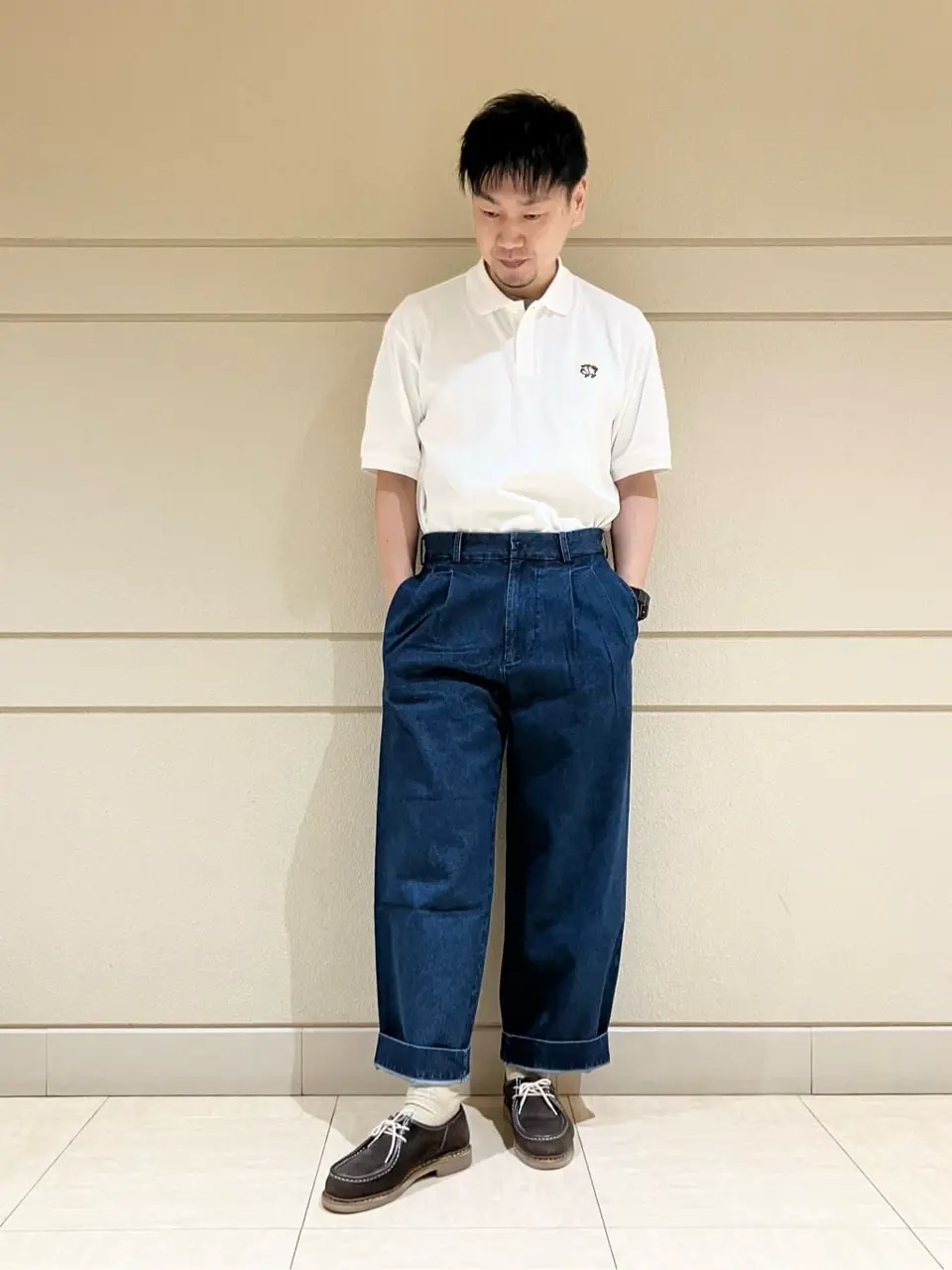 J.PRESS MEN 赤石 コーディネート画像