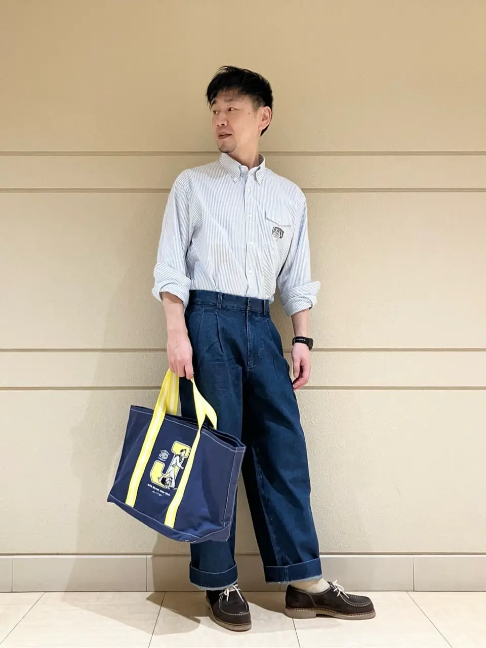 J.PRESS MEN 赤石 コーディネート画像