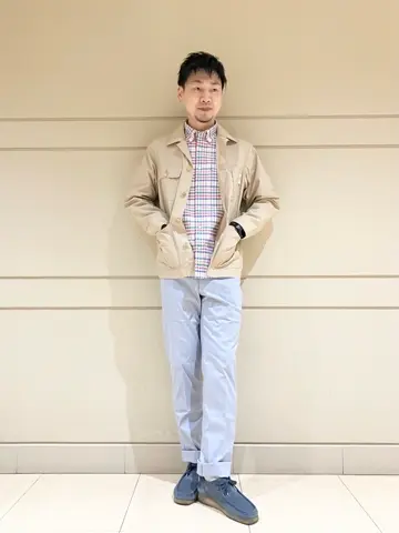 J.PRESS MEN 赤石 コーディネート画像