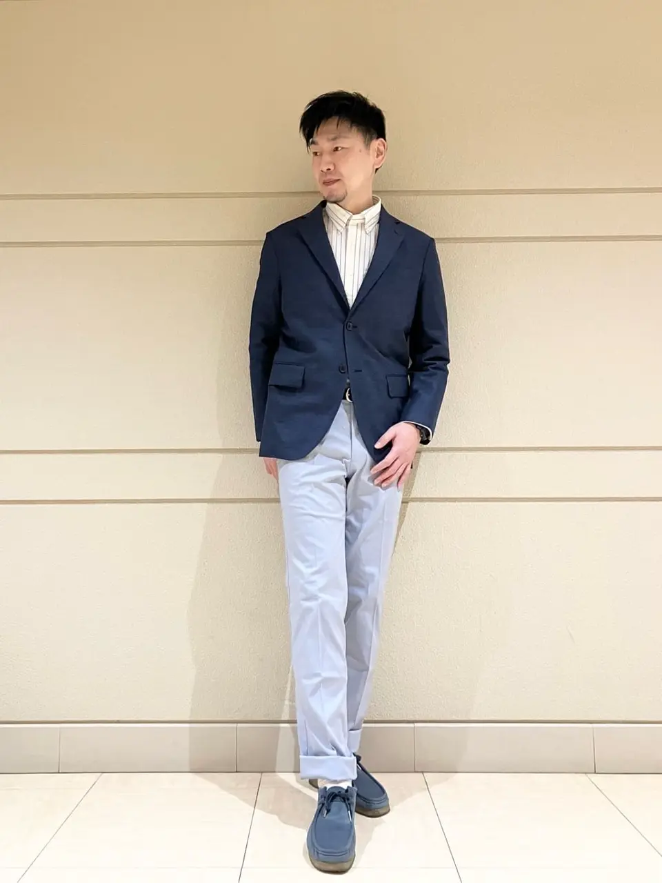 J.PRESS MEN 赤石 コーディネート画像