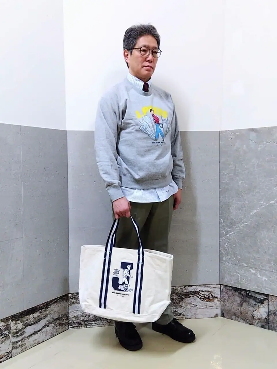 J.PRESS MEN 金子 コーディネート画像