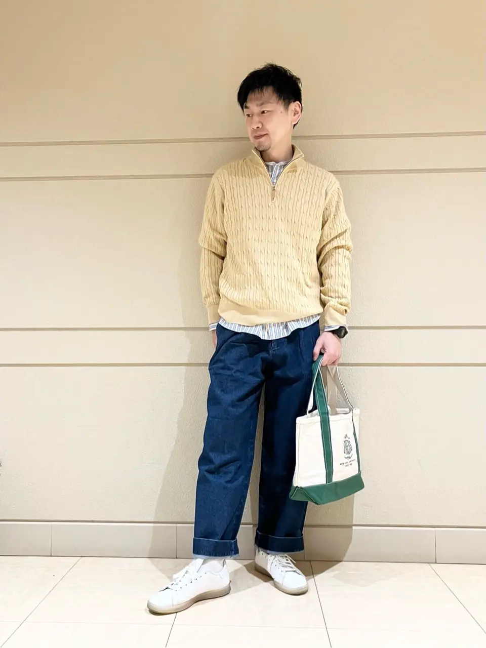 J.PRESS MEN 赤石 コーディネート画像