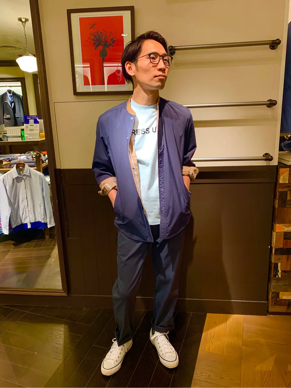 J.PRESS MEN 二口弘崇 コーディネート画像