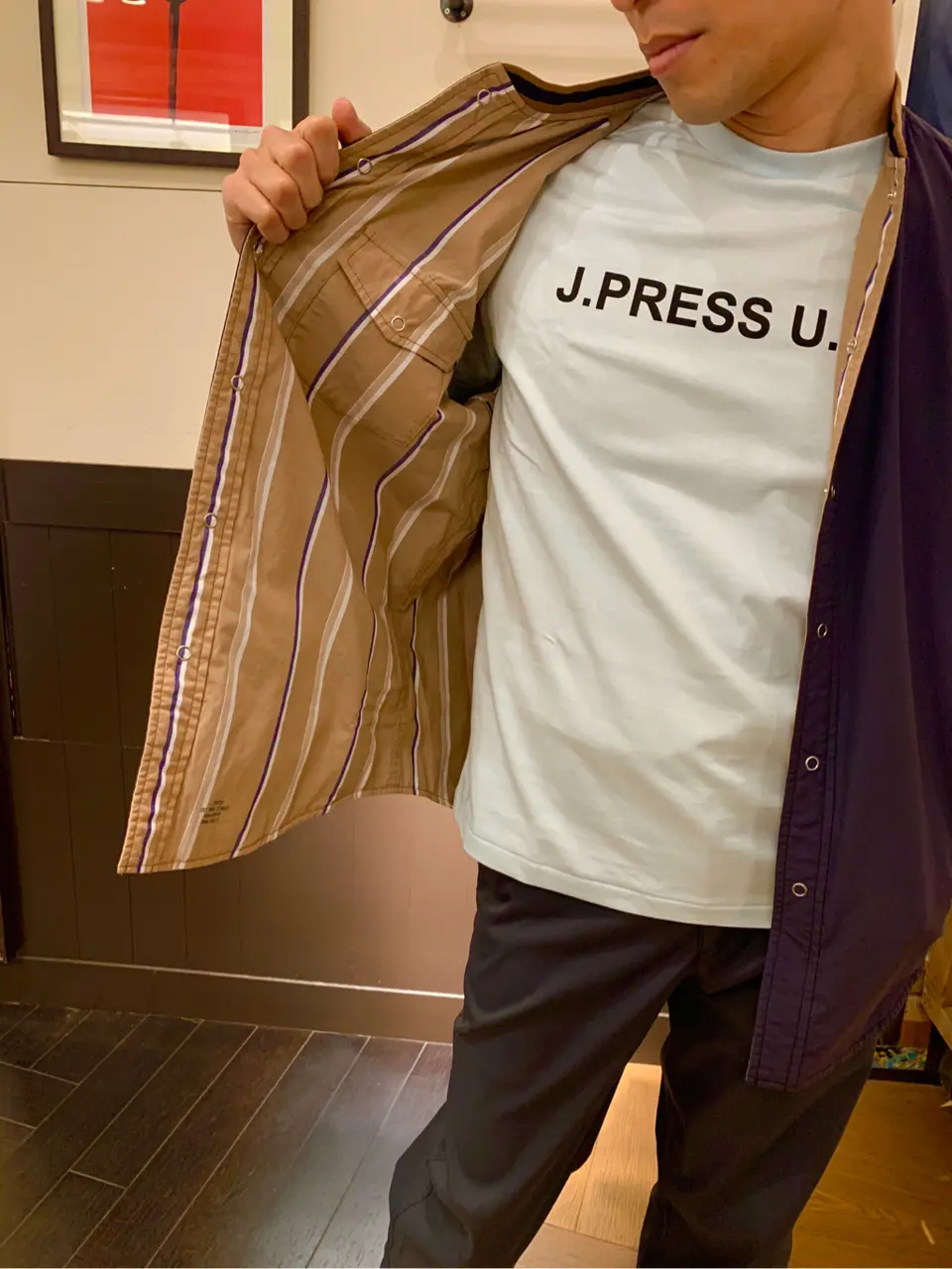 J.PRESS MEN 二口弘崇 コーディネート画像