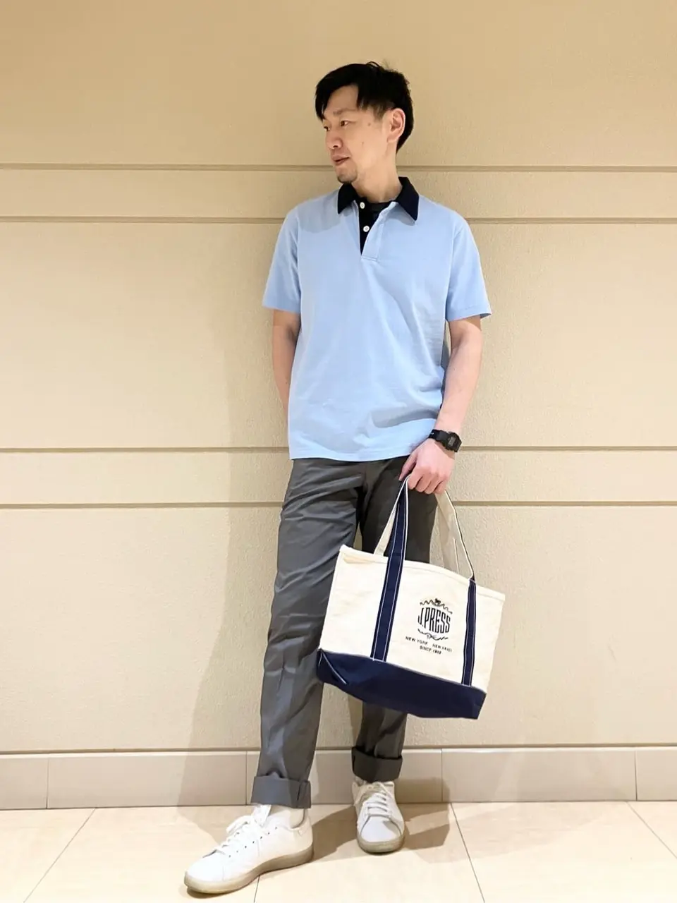 J.PRESS MEN 赤石 コーディネート画像