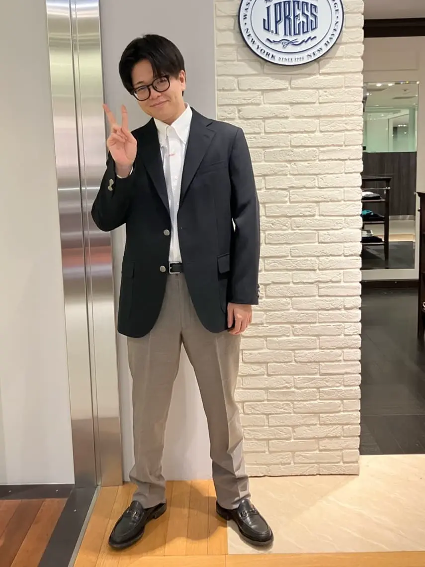 J.PRESS MEN 酒部 コーディネート画像