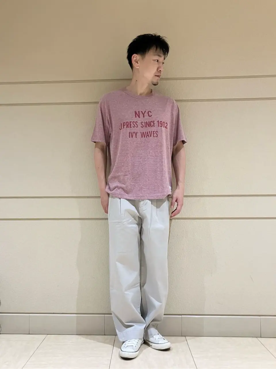 J.PRESS MEN 赤石 コーディネート画像