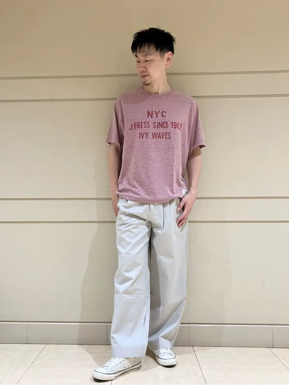 J.PRESS MEN 赤石 コーディネート画像