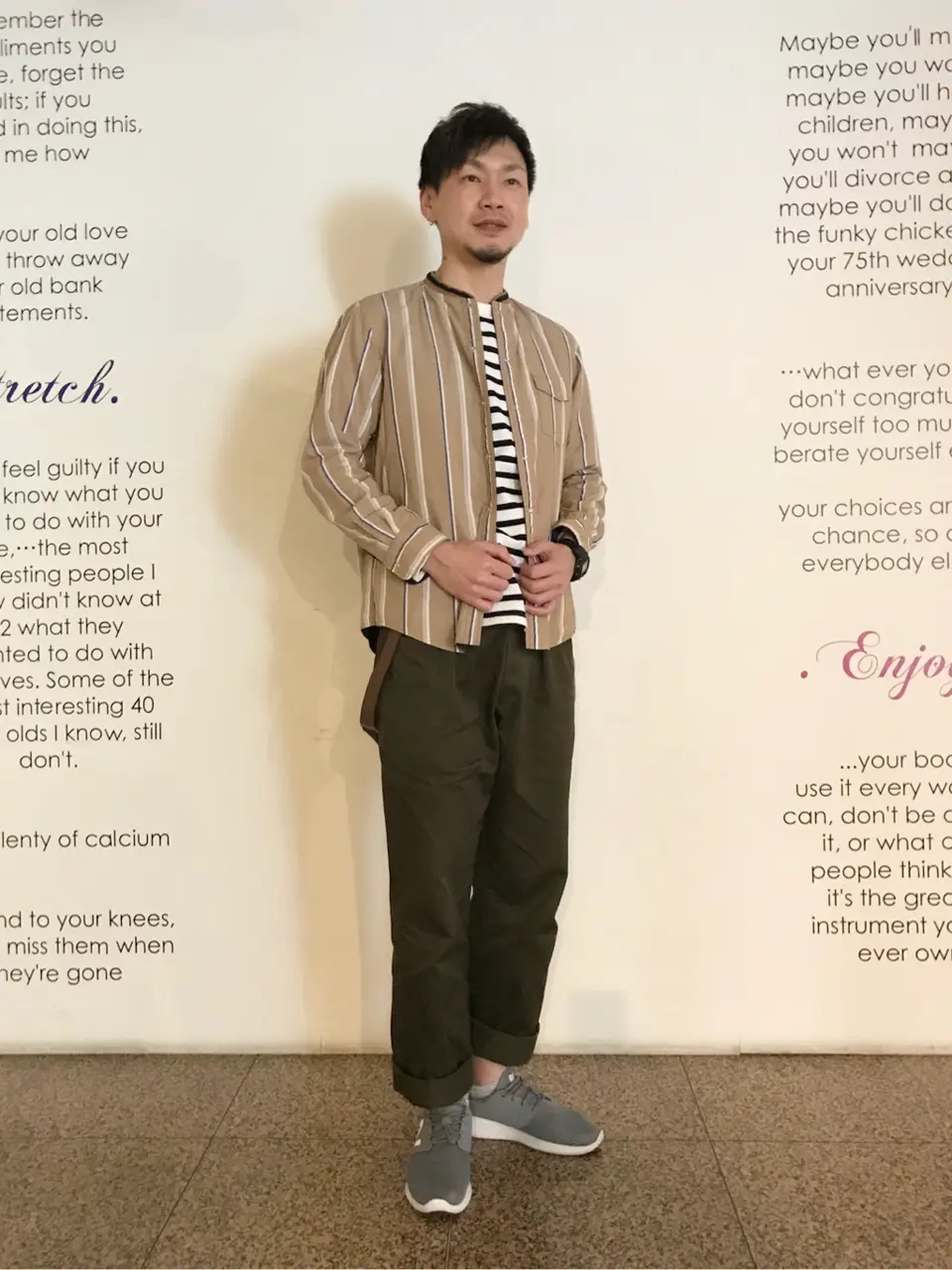 J.PRESS MEN 赤石 コーディネート画像