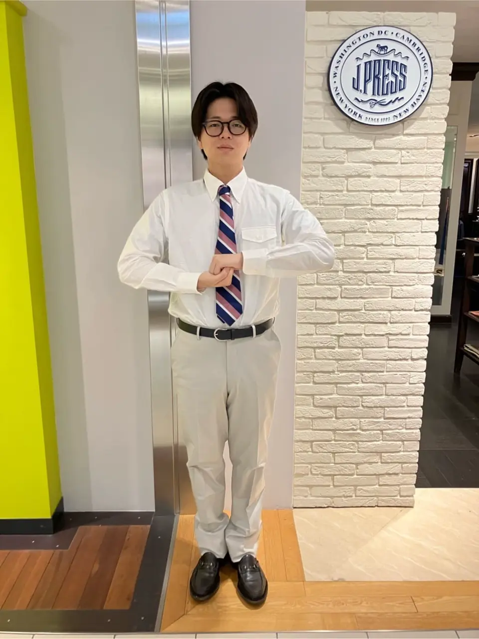 J.PRESS MEN 酒部 コーディネート画像