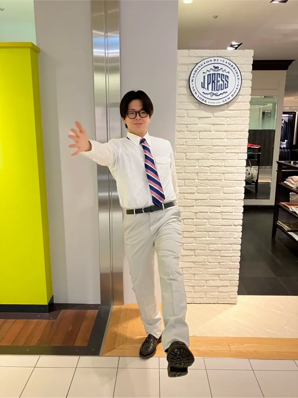 J.PRESS MEN 酒部 コーディネート画像