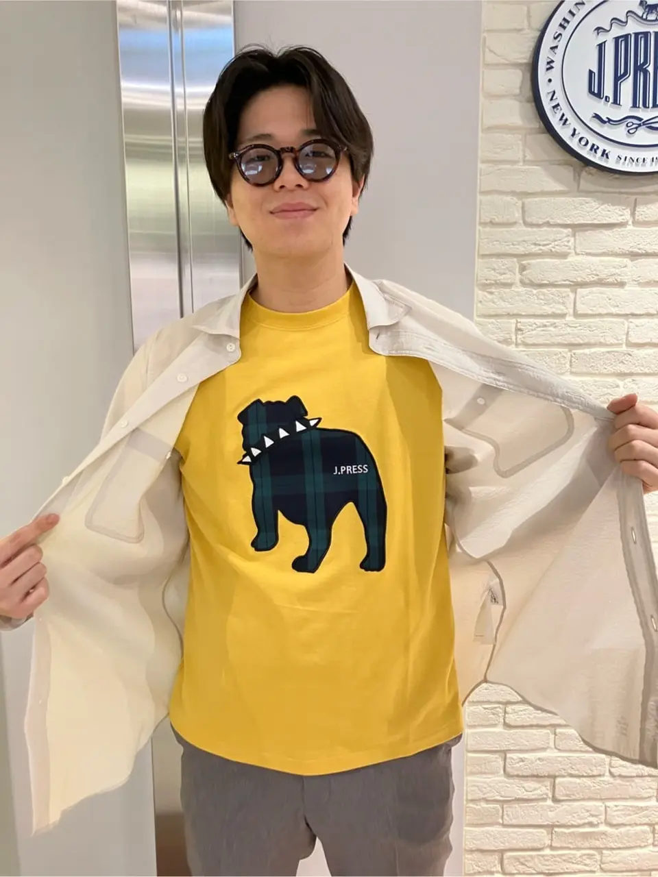 J.PRESS MEN 酒部 コーディネート画像