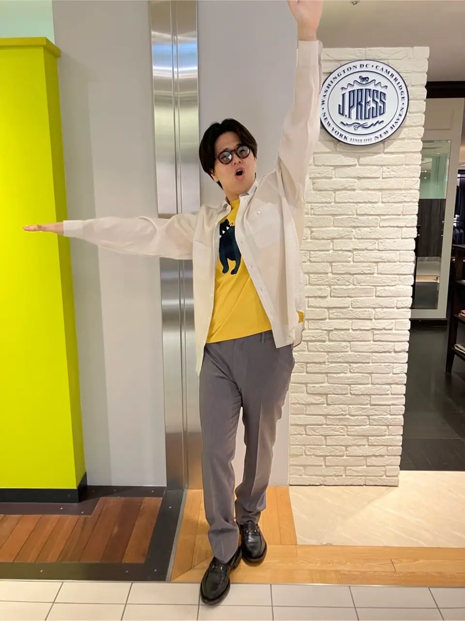 J.PRESS MEN 酒部 コーディネート画像