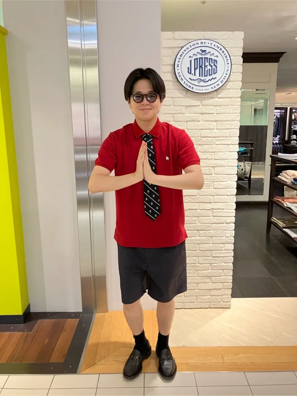 J.PRESS MEN 酒部 コーディネート画像