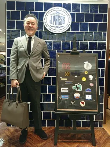 J.PRESS MEN 堤 コーディネート画像