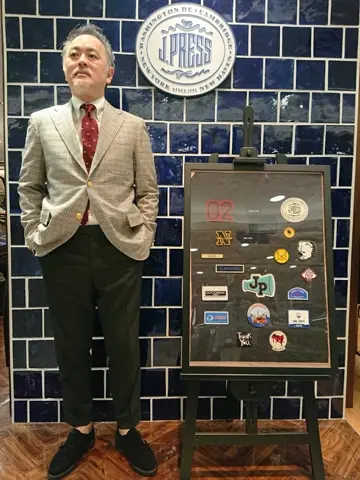 J.PRESS MEN 堤 コーディネート画像