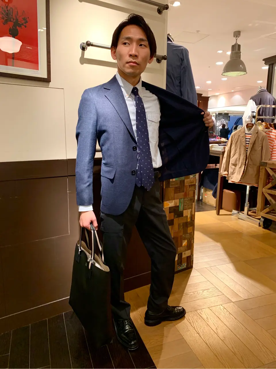 J.PRESS MEN 二口弘崇 コーディネート画像