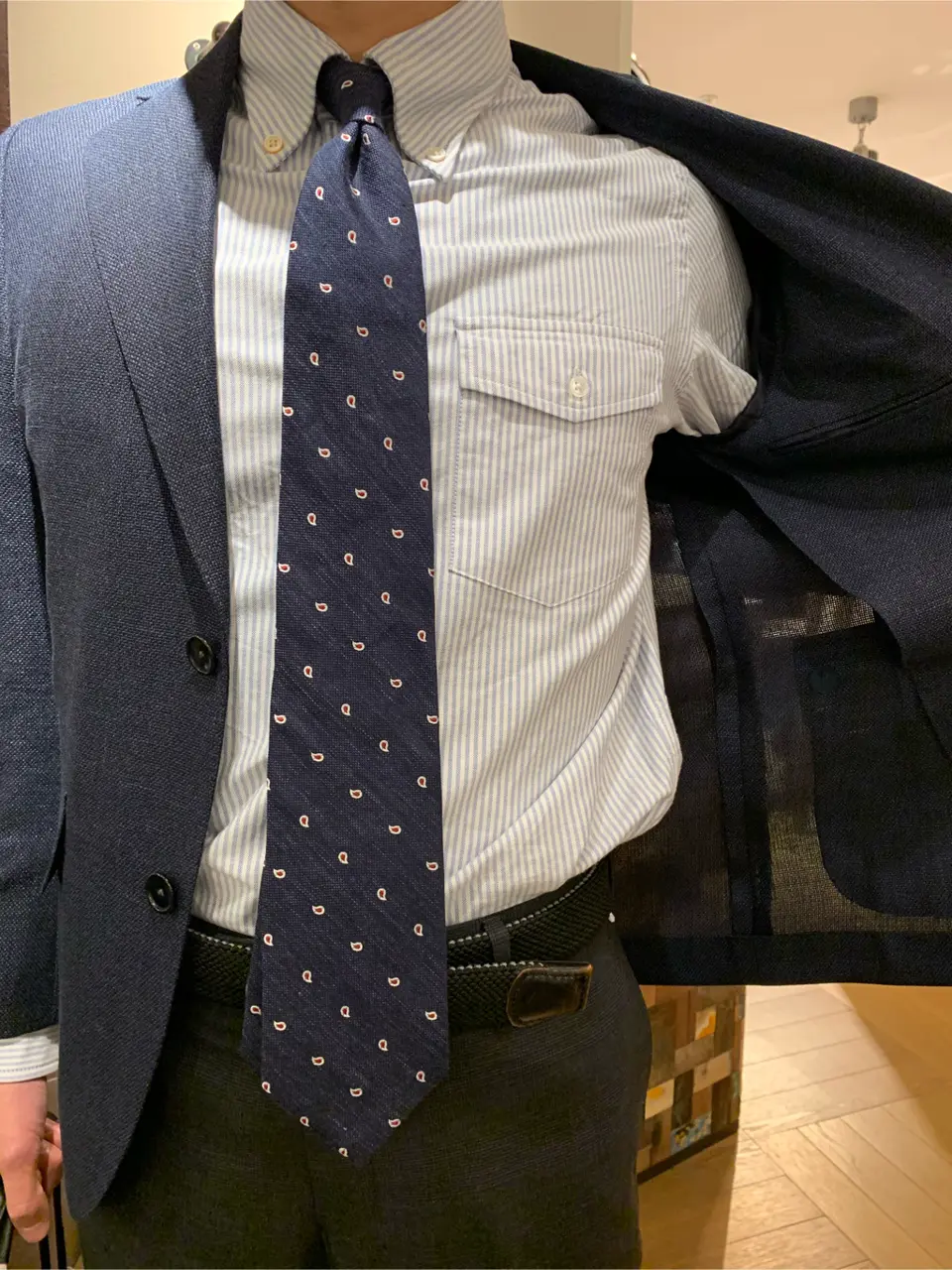 J.PRESS MEN 二口弘崇 コーディネート画像