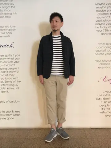 J.PRESS MEN 赤石 コーディネート画像