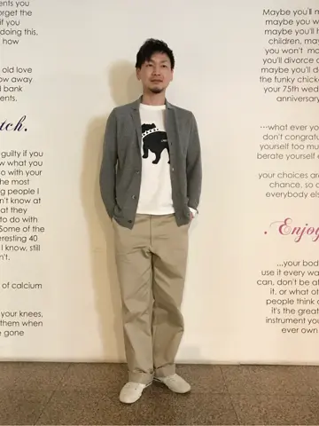 J.PRESS MEN 赤石 コーディネート画像