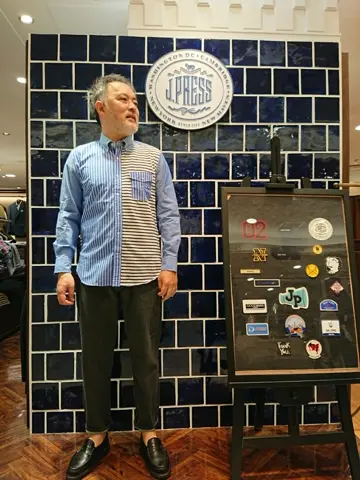 J.PRESS MEN 堤 コーディネート画像