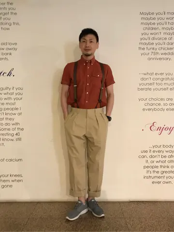 J.PRESS MEN 赤石 コーディネート画像