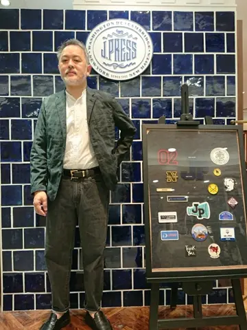 J.PRESS MEN 堤 コーディネート画像