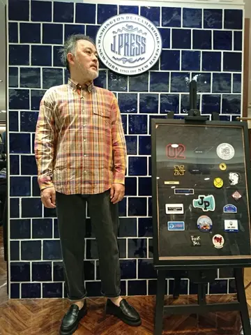 J.PRESS MEN 堤 コーディネート画像
