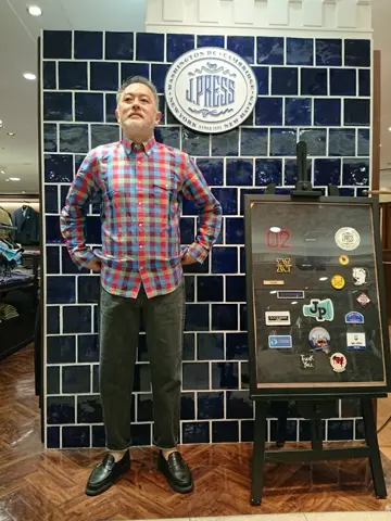 J.PRESS MEN 堤 コーディネート画像