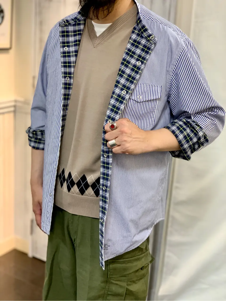 J.PRESS MEN 柳原 コーディネート画像