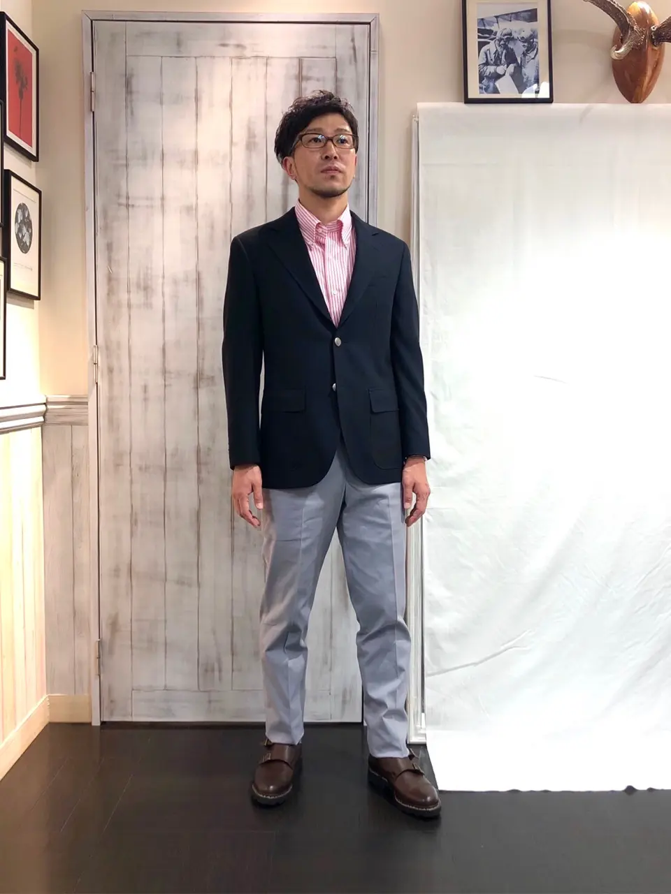 J.PRESS MEN 岡部 コーディネート画像