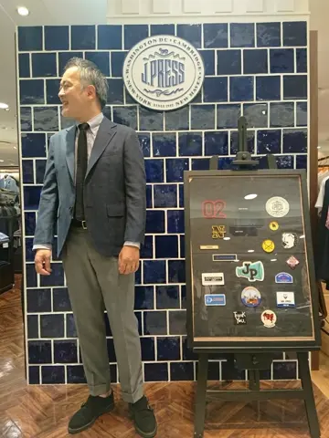 J.PRESS MEN 堤 コーディネート画像