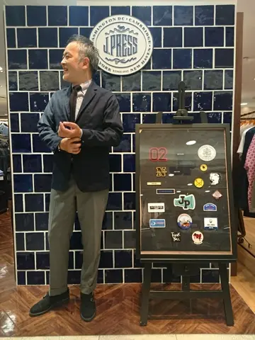 J.PRESS MEN 堤 コーディネート画像