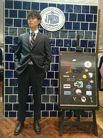J.PRESS MEN 加藤晴暉 コーディネート画像