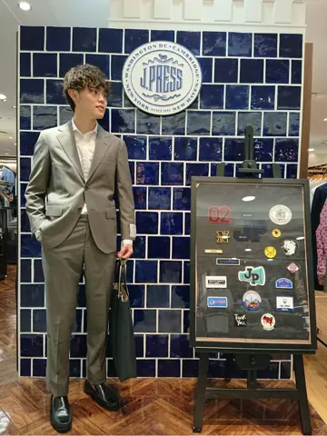 J.PRESS MEN 加藤晴暉 コーディネート画像