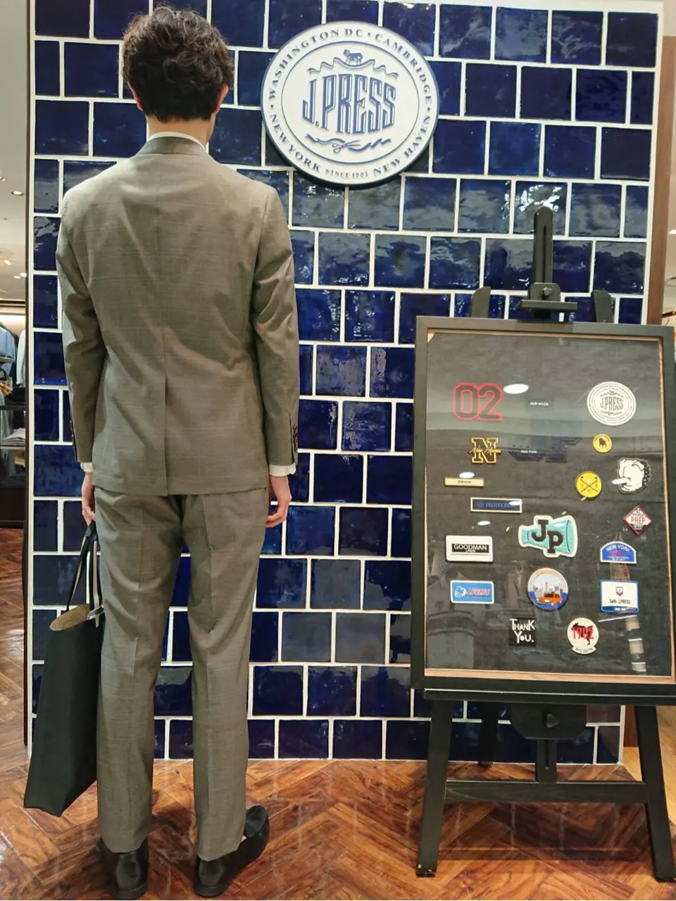 J.PRESS MEN 加藤晴暉 コーディネート画像