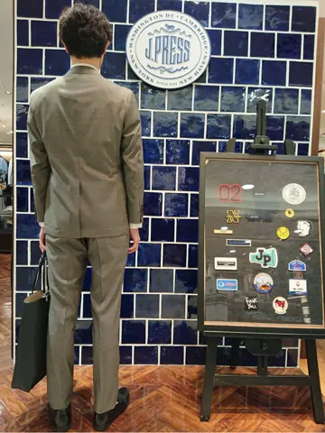 J.PRESS MEN 加藤晴暉 コーディネート画像