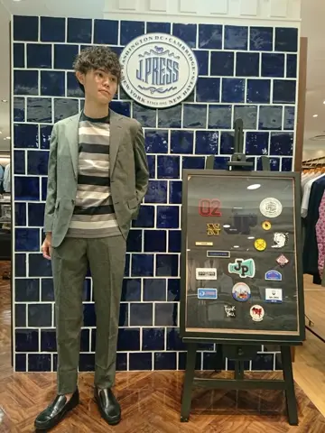J.PRESS MEN 加藤晴暉 コーディネート画像